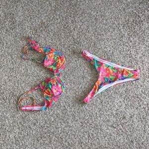 Shein High Waisted Thong Bikini